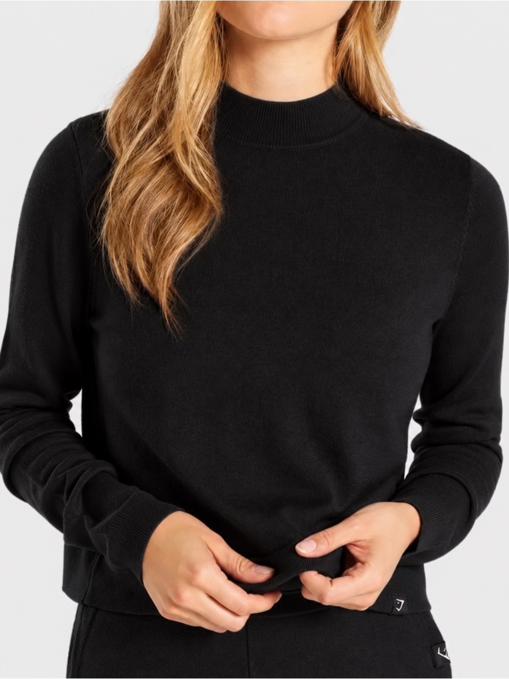 Gymshark | Isla Knit 100% Wool Pullover Crop Sweater Medium